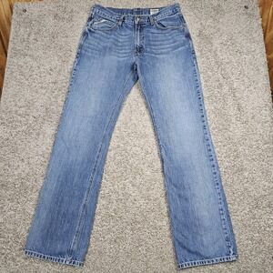 Ariat M4 Low Rise Legacy Boot Cut Jeans Mens Size 32x36 1007775 - Stain